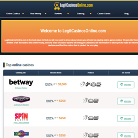 Design: Casinos online design